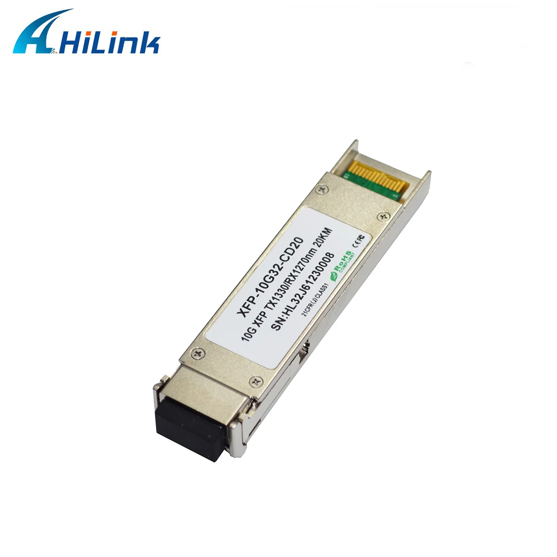 Приемопередатчики Hilink 10G XFP BID 20kmI Tx1330nm/Rx1270 Tx1270nm/Rx1330nm |
