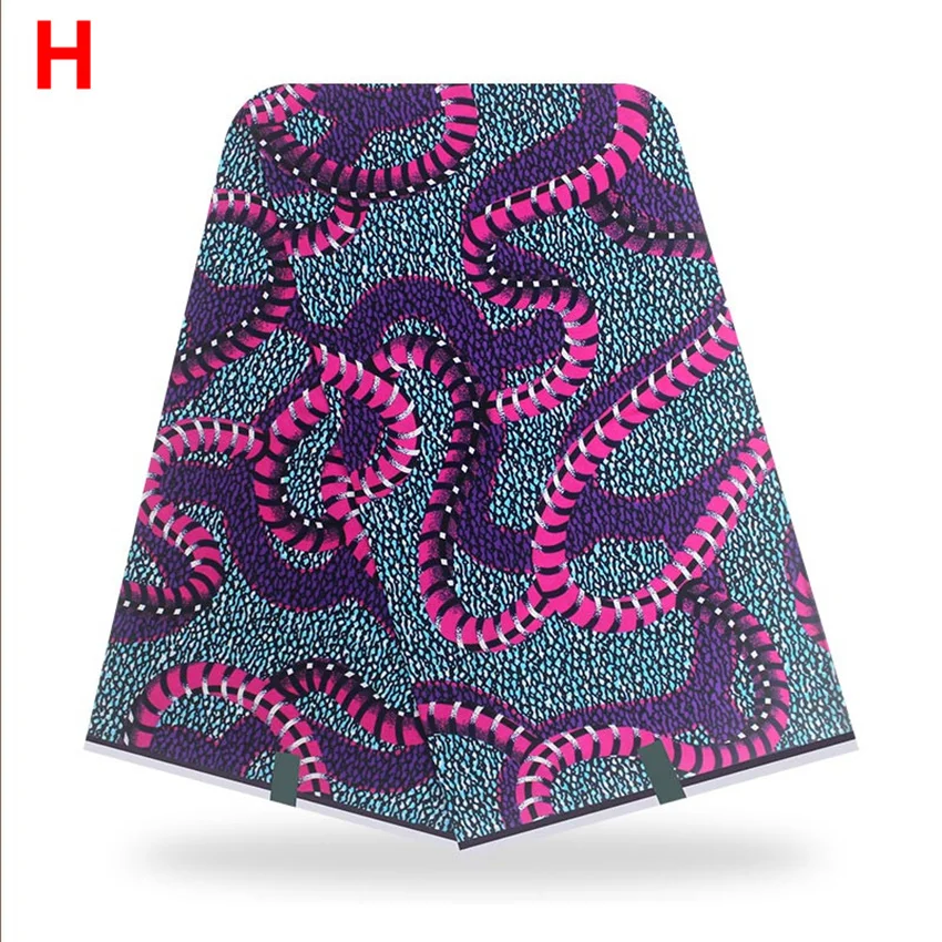 

Distinctive cloth Veritable real wax 6 Yards/Lot african ankara Printed sewing fabric H201207