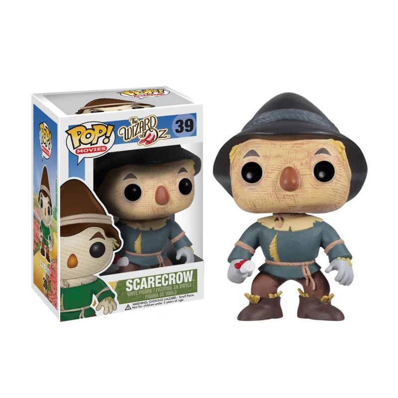 FUNKO POP The Wizard of OZ пугало 39# Виниловая фигурка Коллекционная модель игрушки для детей Рождественский подарок