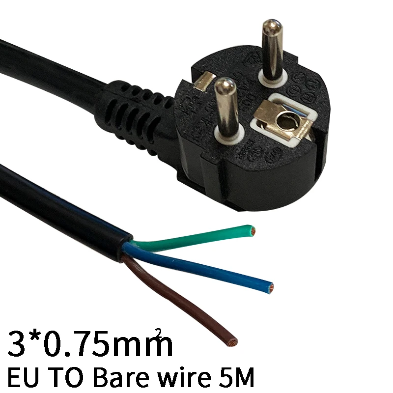 5 м 3*0 75 квадратный ЕС до неизолированный провод Россия Германия французский 3