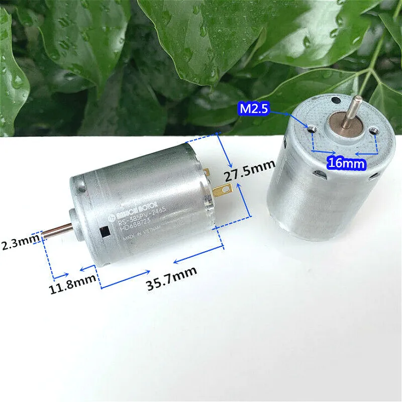 Высокоскоростная электродвигатель MABUCHI 6 24 В постоянного тока 9 12 18 в круглая