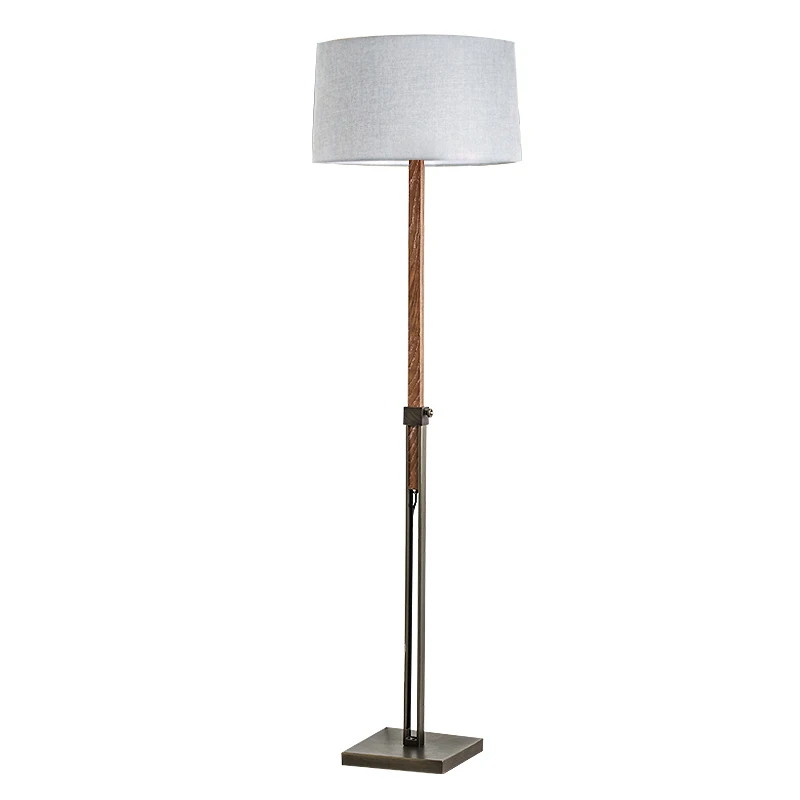 Китайская классическая тканевая Напольная Лампа современный Королевский Бог