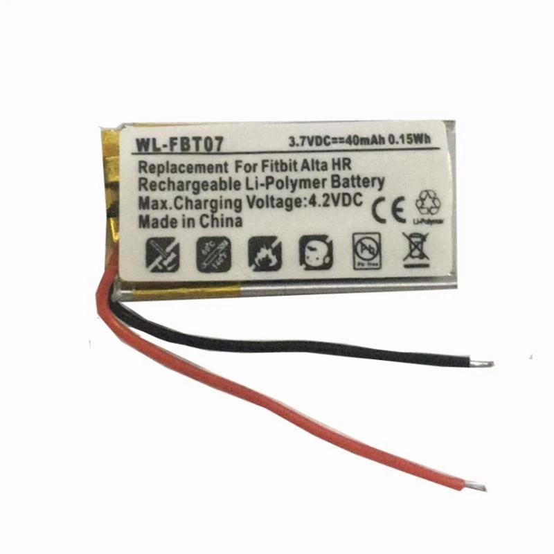 

Аккумулятор PANFU 40 мАч для смарт-браслета Fitbit Alta HR