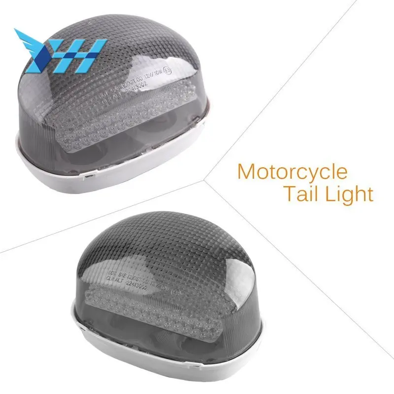 Мотоциклетный интегрированный светодиодный задний фонарь поворотники