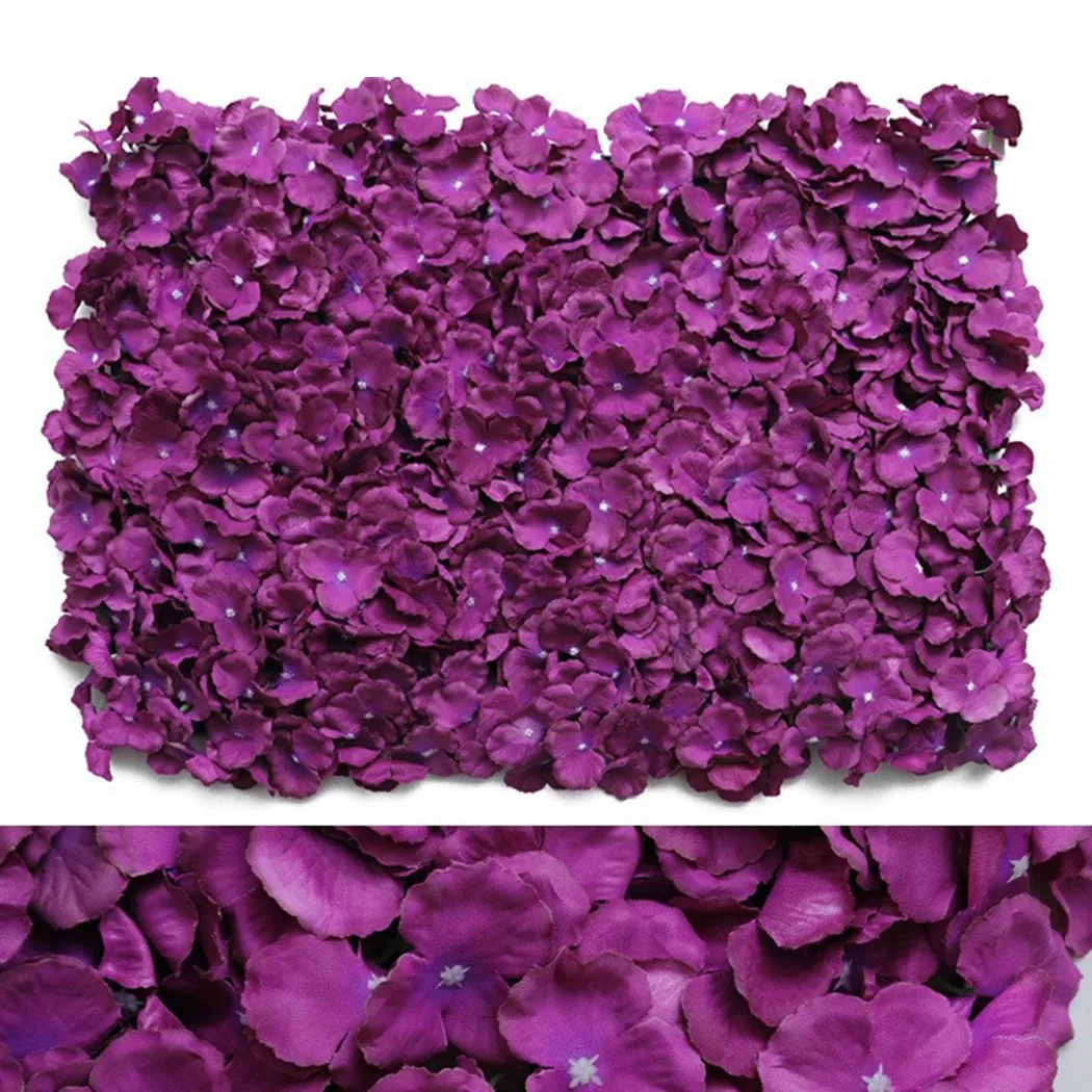

Artificial Flower Ping 40*60CM Creative Wall Artificial Flower Row Background Wall Simulation Encrypted Lawn Garden Decoration