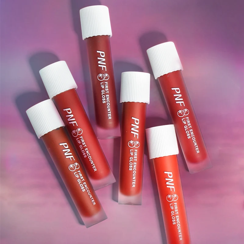 1 шт. маленькая глазурная Губная помада для кровяных сосудов стойкая увлажняющая