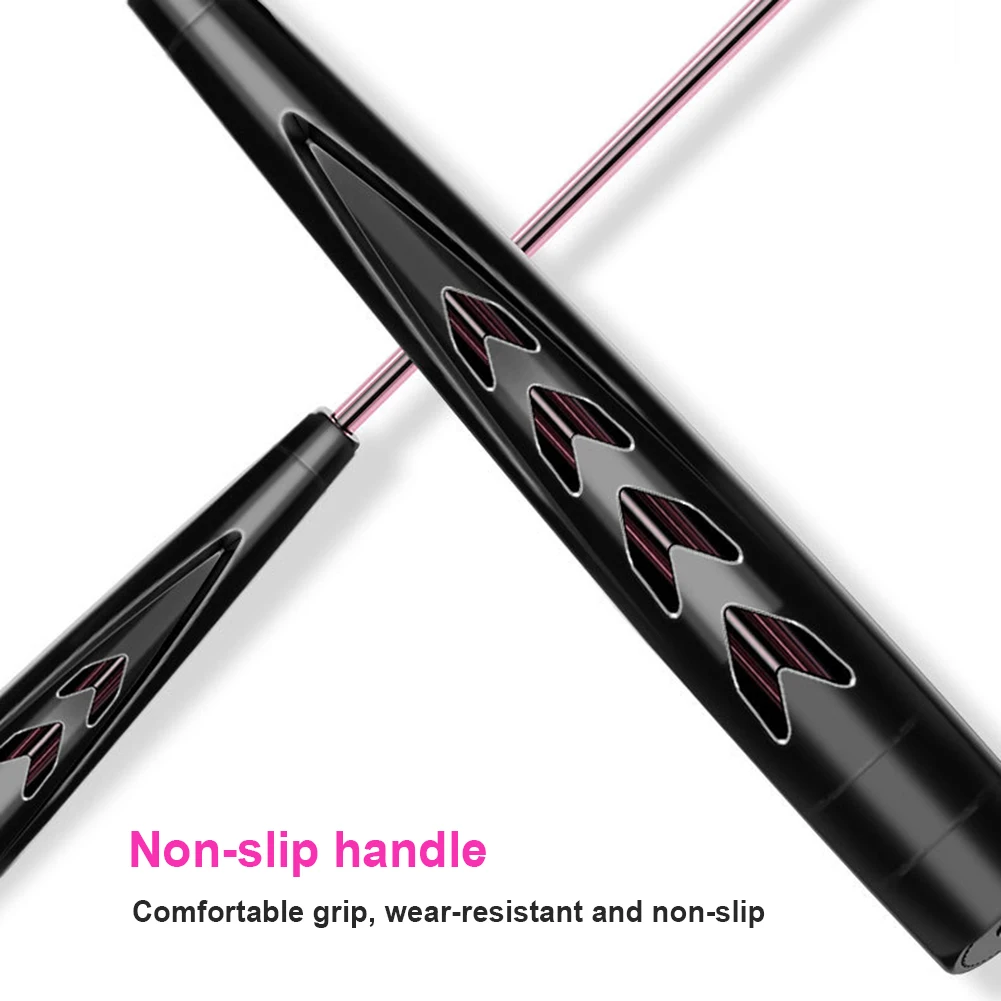 Регулируемый Вес потери тренировки Фитнес спортивные ПВХ прыжки Скакалка для