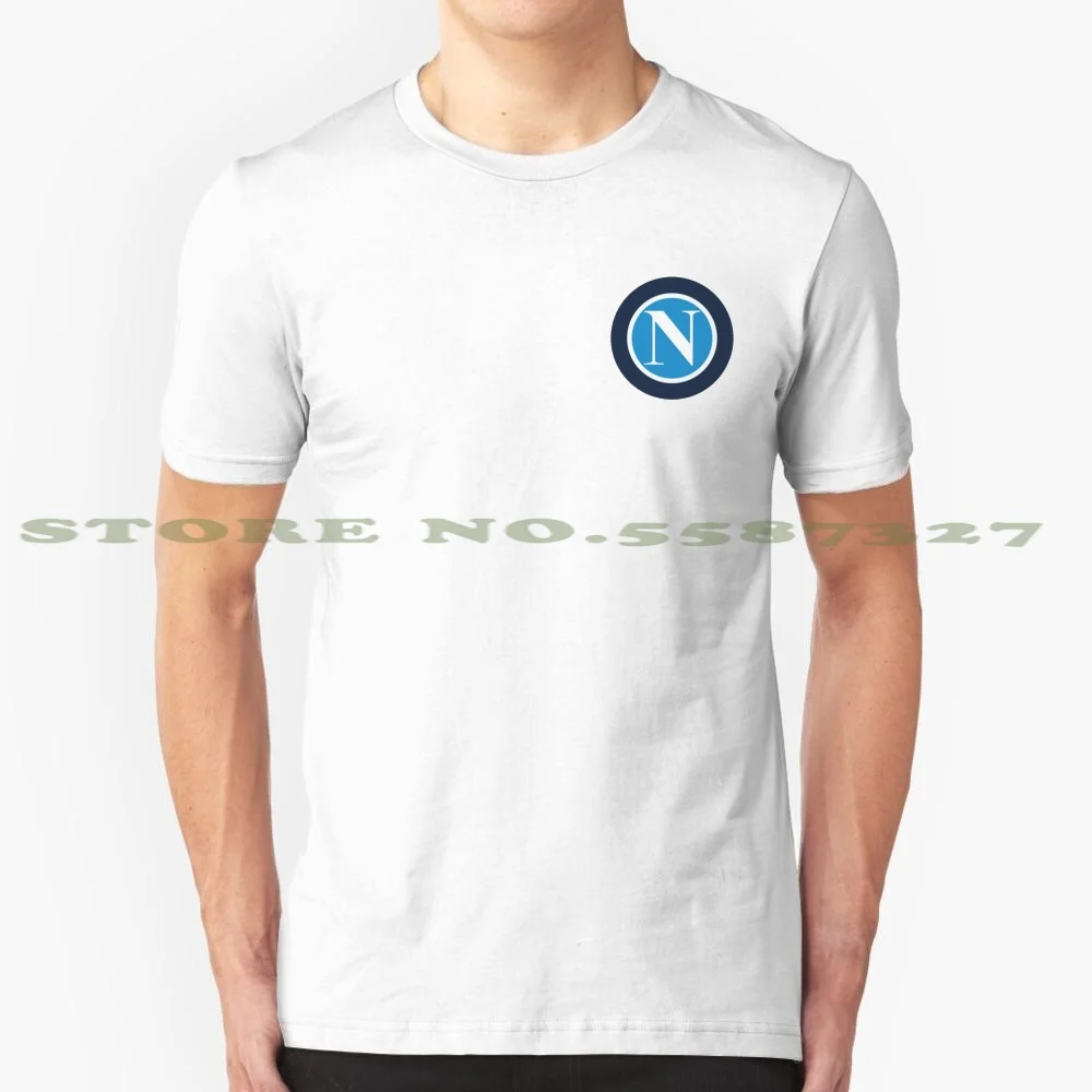 Футбольная футболка с надписью Napoli | Мужская одежда