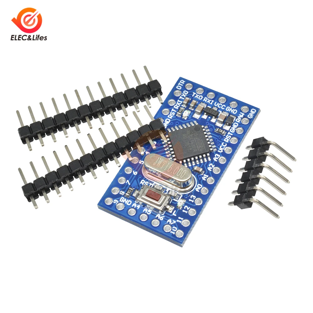5 в Pro мини модуль Atmega168 Atmega168P кварцевый генератор 16 МГц 5 В для Arduino Nano Микроконтроллер плата замена Atmega328