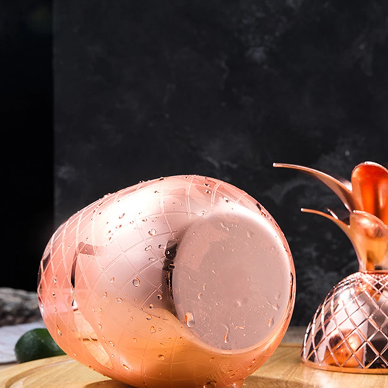 Творческая индивидуальность чашка ананаса вино нержавеющая сталь коктейль бар