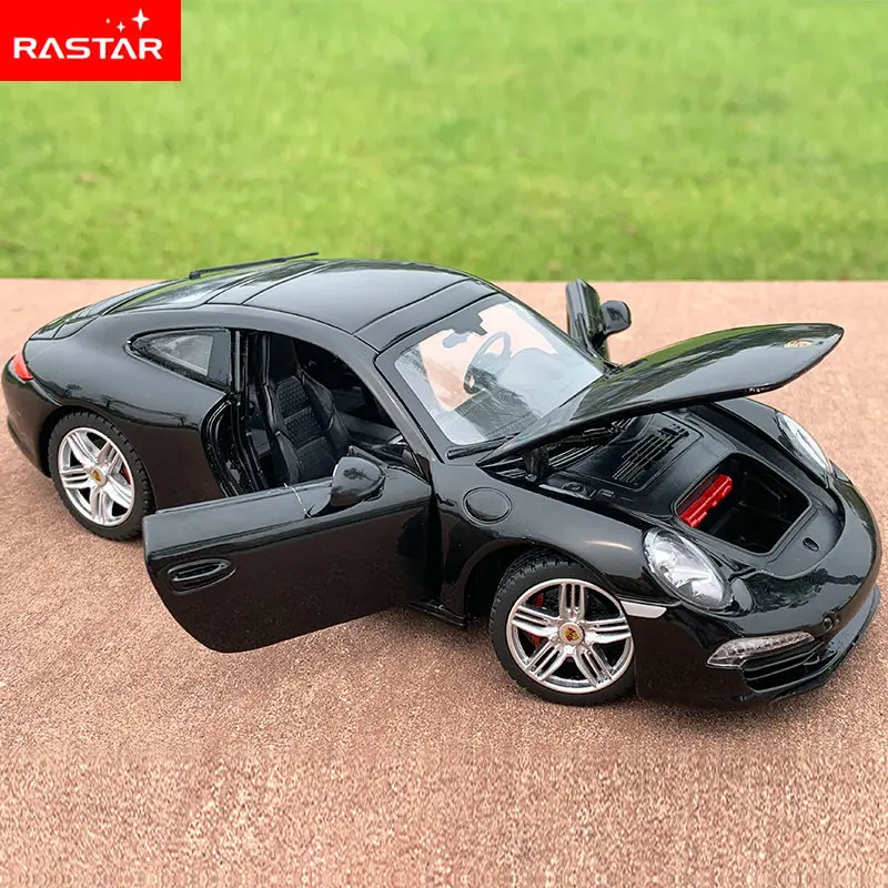 Модель автомобиля RASTAR 1:24 Porsche 911 из сплава литой и игрушечный автомобиль