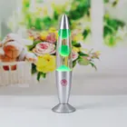 Лампы из лавового воска, ночник в стиле вулкана, 110 В, металлическая основа, Ночной светильник из медузы, антибликовый светильник накаливания, Оловянная рамка, милые подарки