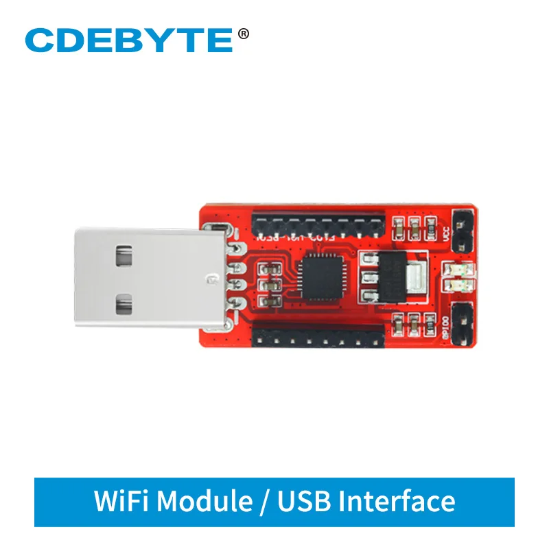 ESP8266 Wifi модуль USB тестовая плата для E103 W01 приемопередатчика BF CDEBYTE|Фиксированные
