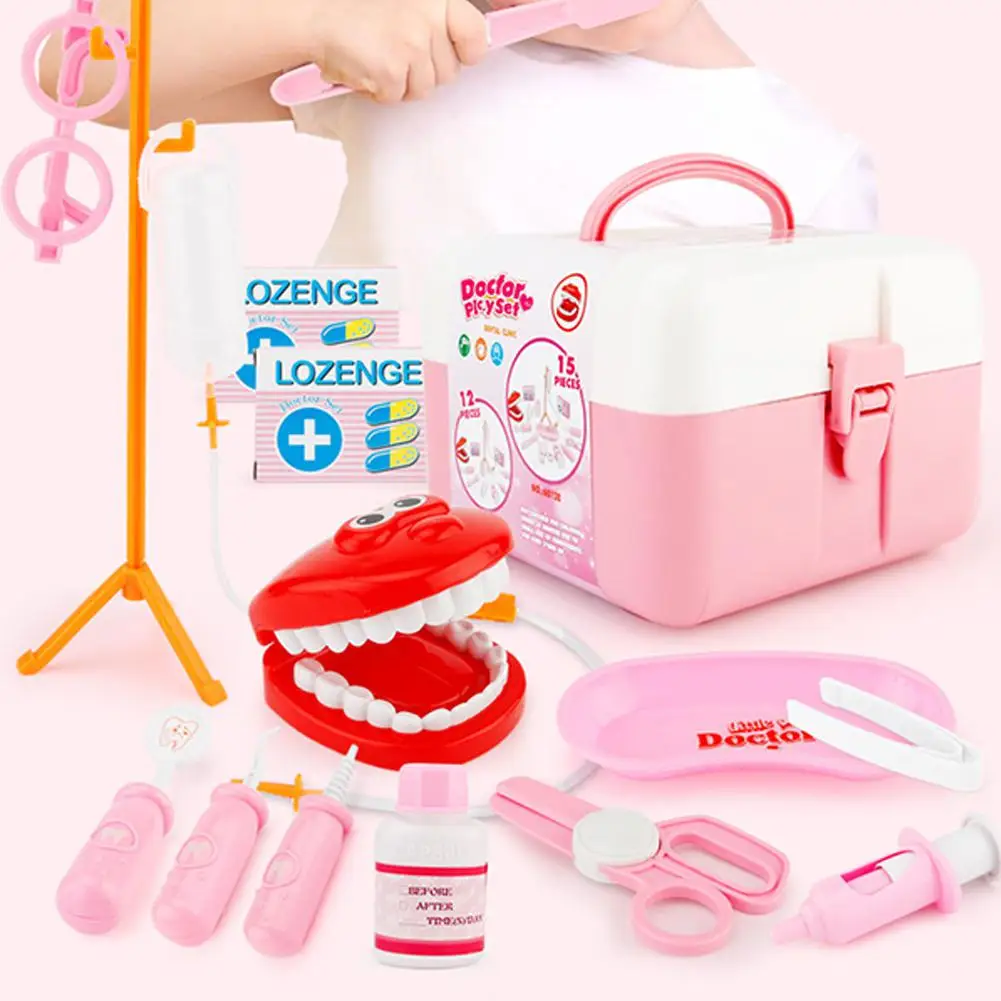 15 шт./компл. набор для ролевых игр серии Doctor детский моделирования