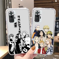 Tokyo Revengers Anime Case For Xiaomi Redmi Note Pro Case Redmi Note9 Pro 10Pro NFC 10S Cover Funda