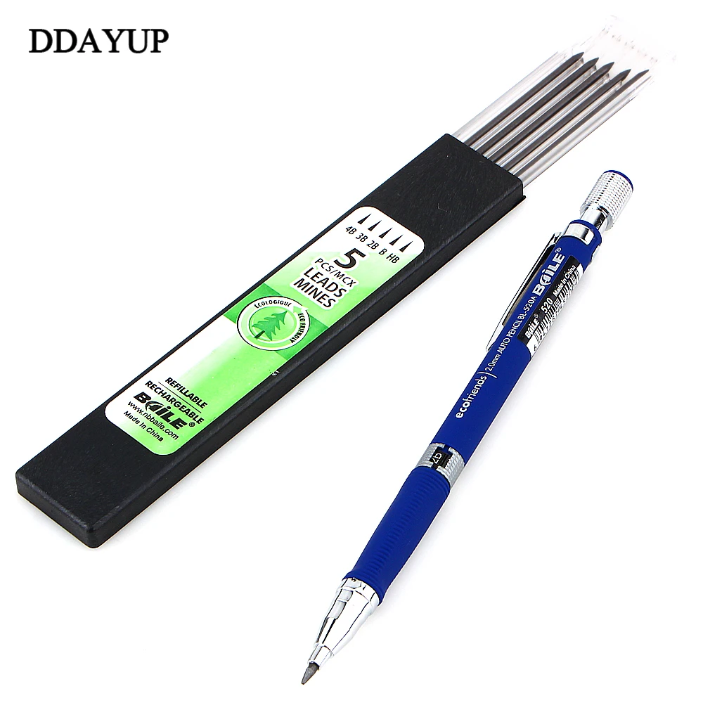 With Pencil Refill For Drawing Write Stationery Office School Supplies