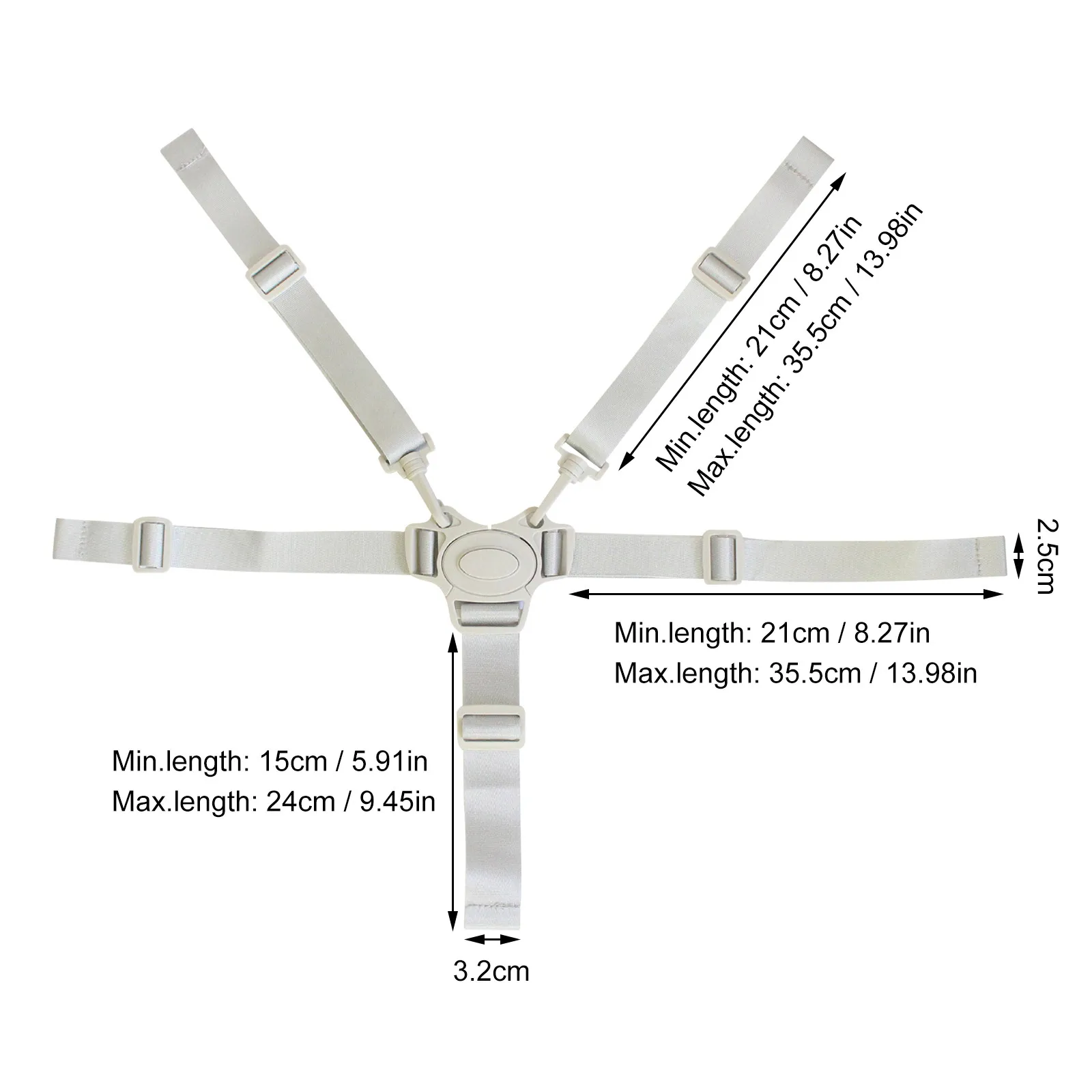 

Baby Universal 5 Point Harness High Chair Safe Belt For Stroller Kid Buggy Children Seat Child Dining Pushchair Belts Chair