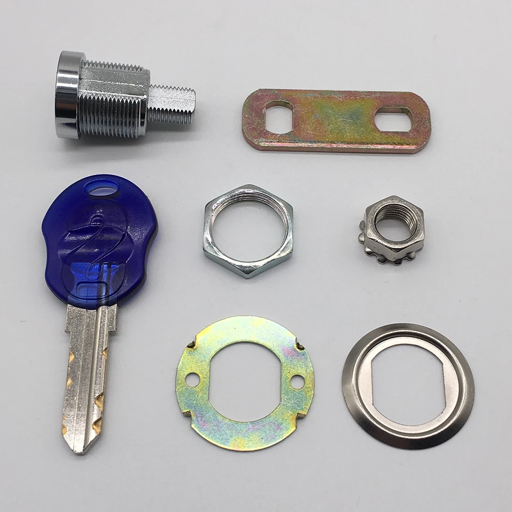 5 pieces 23mm hex nut fixed tubular showcase locker latch cam lock | Обустройство дома
