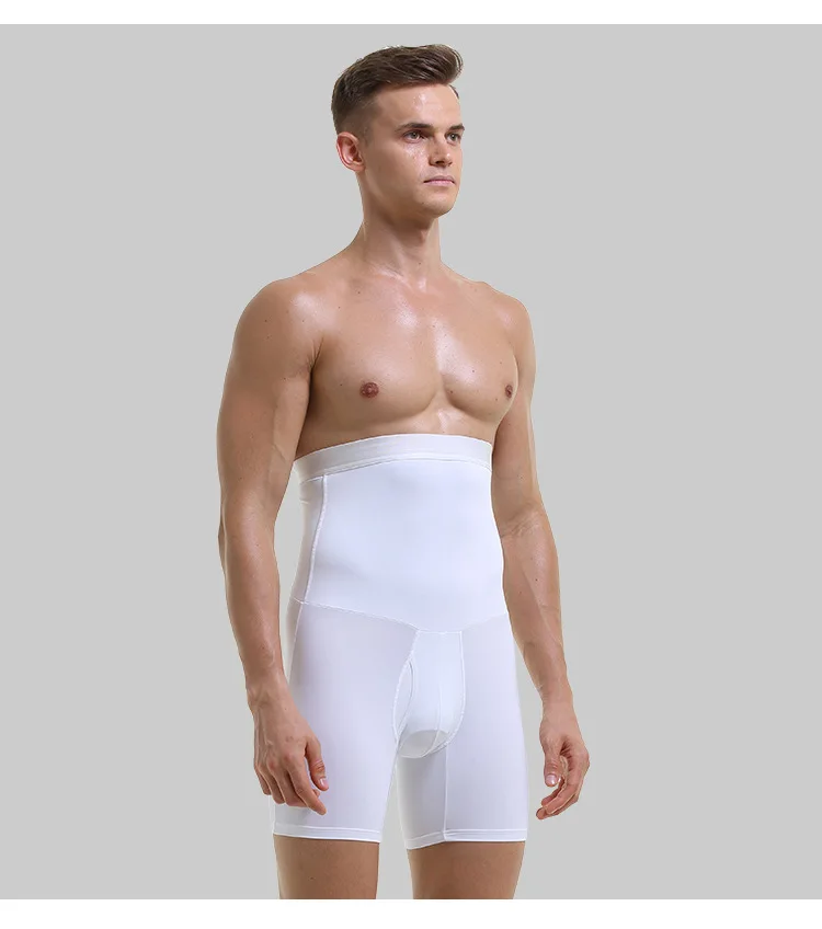 

M-4XL Men Body Shaper Compression Shorts Waist Trainer Tummy Slimming Underwear Girdle Control Panties Male Modeling Shapewear