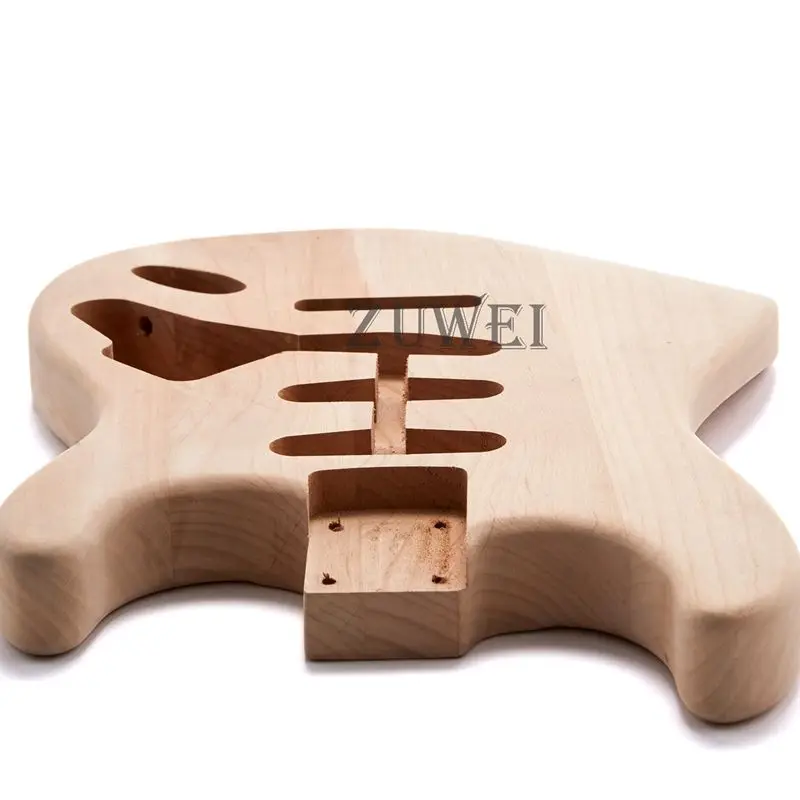 2021 Top Quality New ST Guitar Alder Body 3S Routing UnFinish Uncluding Any of Parts Tremolo Bridge | Спорт и развлечения