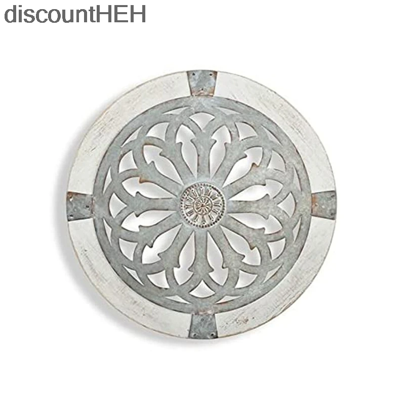 

New Fashion Design Metal Heritage Round Wall Art-Metal Decorative Wall Decoration Outdoor Garden Patio Hanging Decoration