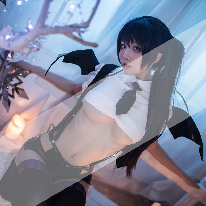 

UWOWO Angel & Demon Sexy lingerie Set Demon Ver. Cosplay Costume Uniform Sexy Cosplay Costume For Women