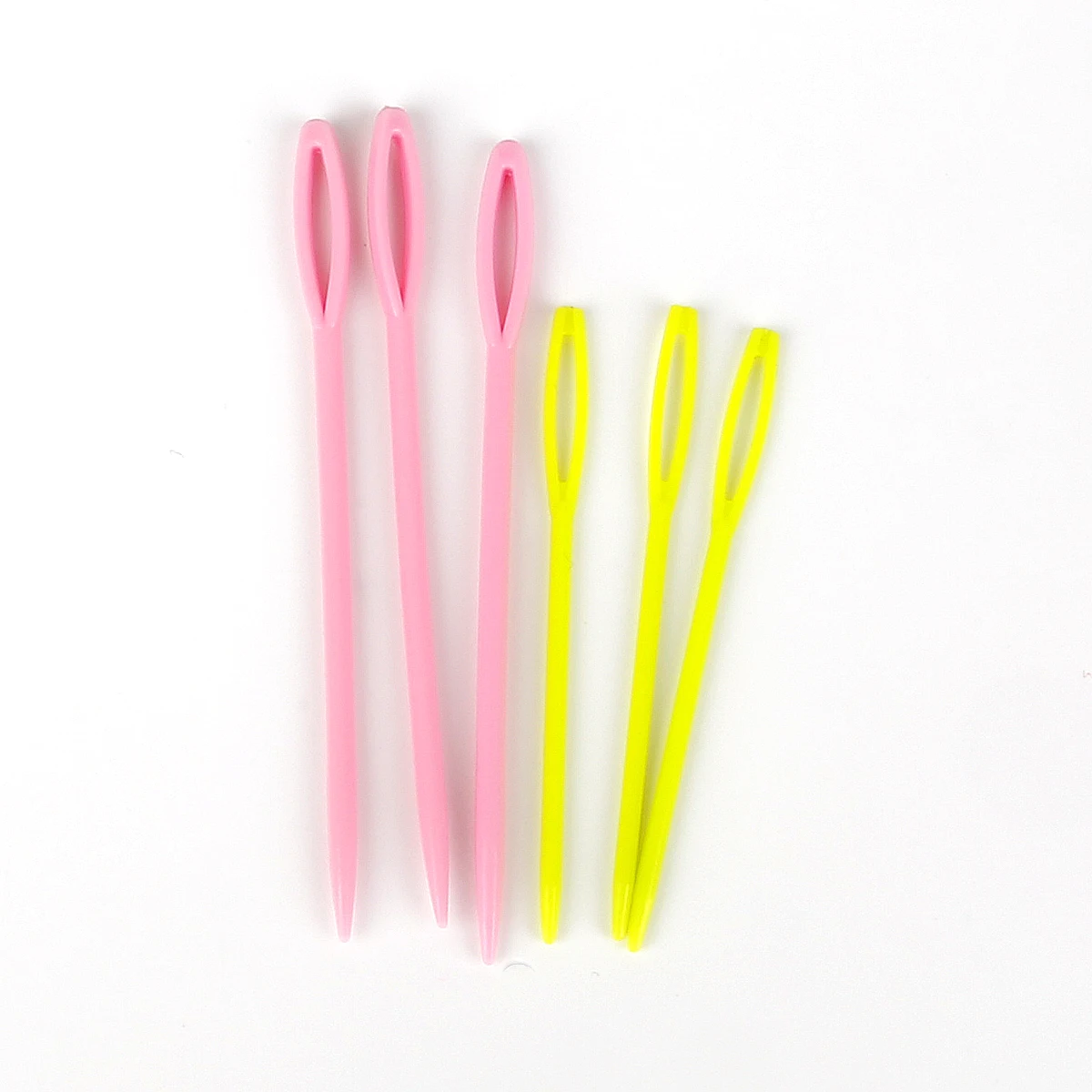 1Set Plastic Stitch Knitting Needles Crochet Hook Twist Needle Marker Buckle Handmade Wool Tool Set |