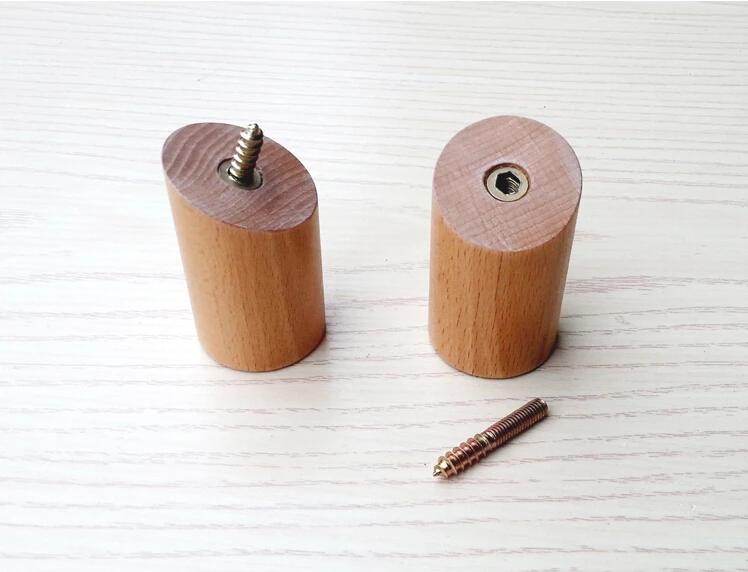 Деревянные крючки настенная вешалка из чистого натурального дерева креативная