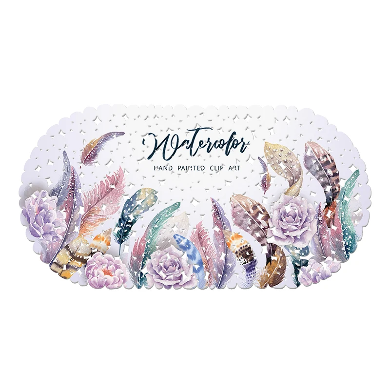 OIMG нескользящий коврик для ванной силиконовый дверной резиновый ПВХ проката