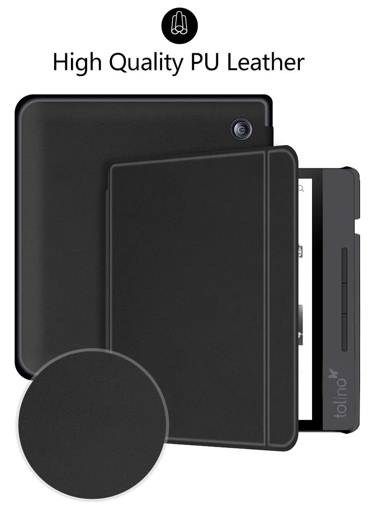 Чехол для Tolino Vision 5 eReaders из искусственной кожи чехол для Tolino vision 5 7 дюймов тонкий защитный чехол sleepover