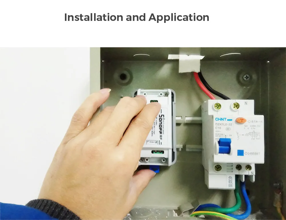 SONOFF DR DIN Rail лоток для Basic/RF/ Pow/ TH10/16/ Wifi Smart Switch рельсовый Чехол Держатель