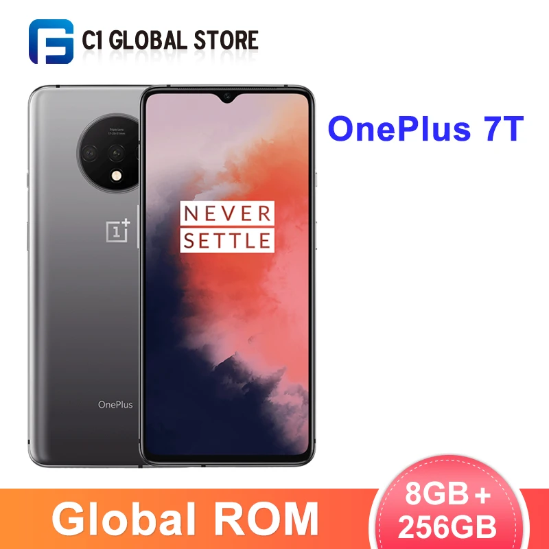 OnePlus 7T смартфон с восьмиядерным процессором Snapdragon 855 Plus ОЗУ 8 Гб ПЗУ 256 ГБ 6 55