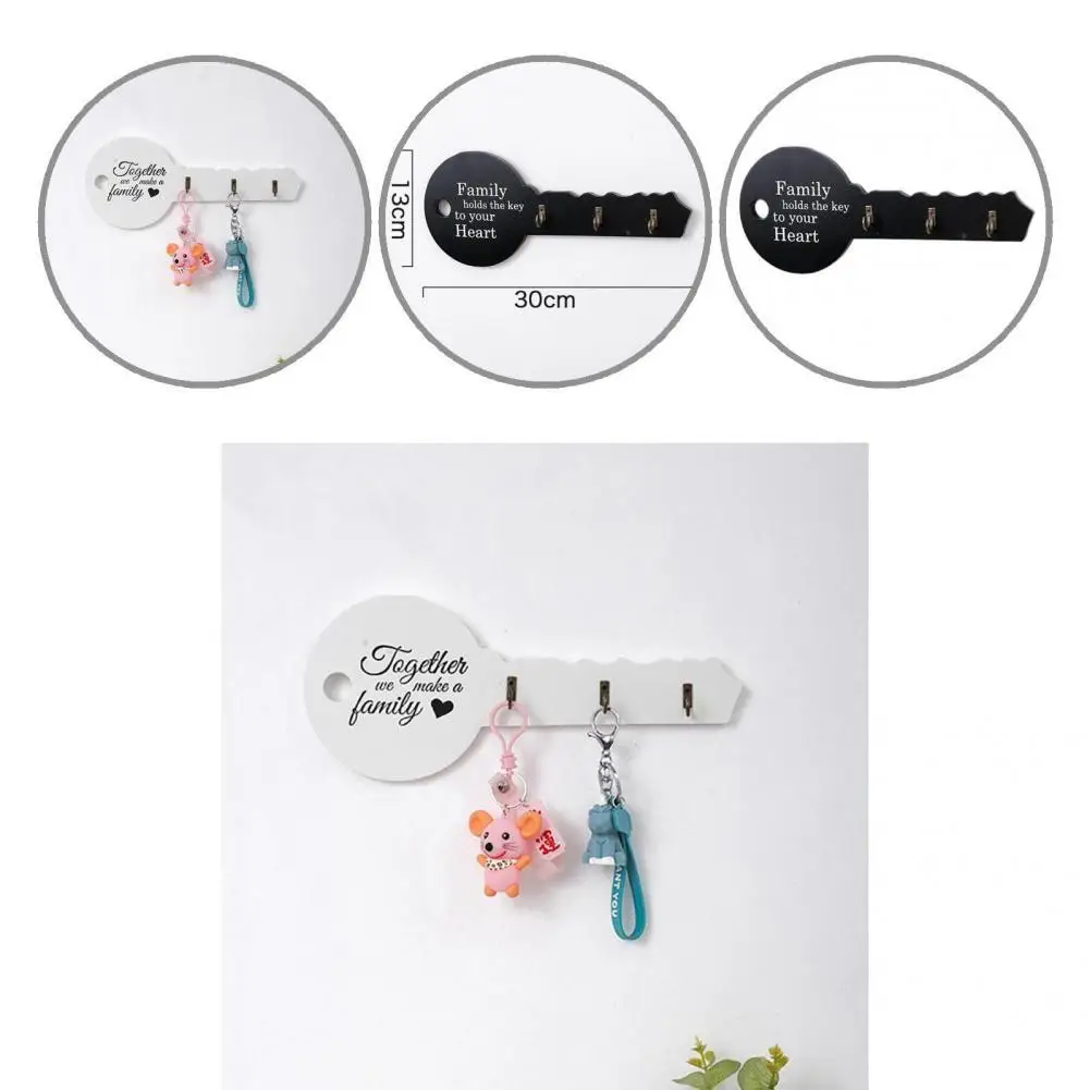 

Smooth Surface Lightweight Burr Free Vintage Key Organizer Hook for Bedroom