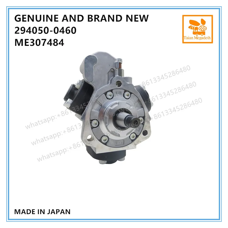 Оригинальный и абсолютно новый топливный насос COMMON RAIL 294050-0460 ME307484 для MITSUBISHI