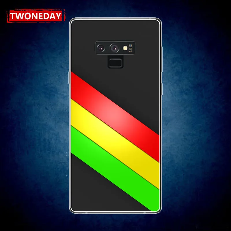 Модный Полосатый чехол для телефона с логотипом samsung Galaxy Note 9 8 7 5 4 3 2 10 Pro Plus Чехлы S10