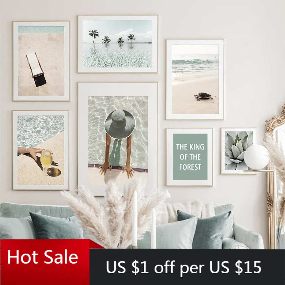 Современная пляжная фотография для бассейна Agave на Мальдивах | Дом и сад