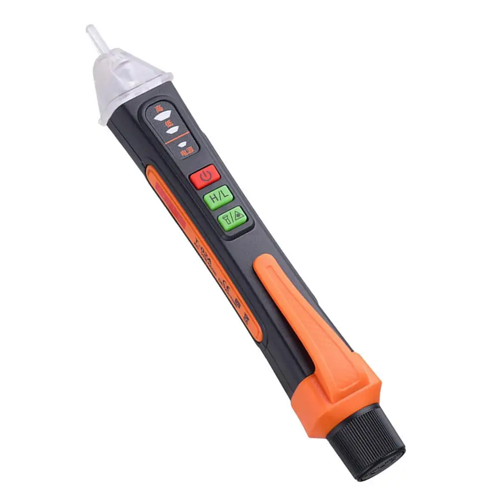 12-1000V LCD Visual Smart AC Non-Contact Contactless Voltage Detector Tester Pen Alarm Voltage Indicator Meter Electric Tester