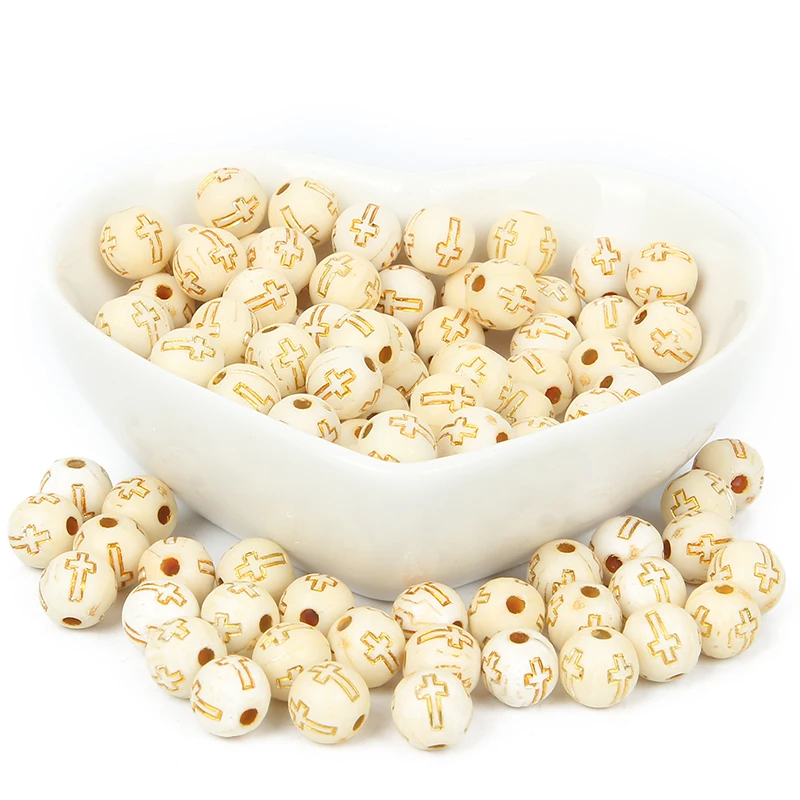 50 шт смешанные цвета бежевого с перекрестными ремешками золотого акриловые