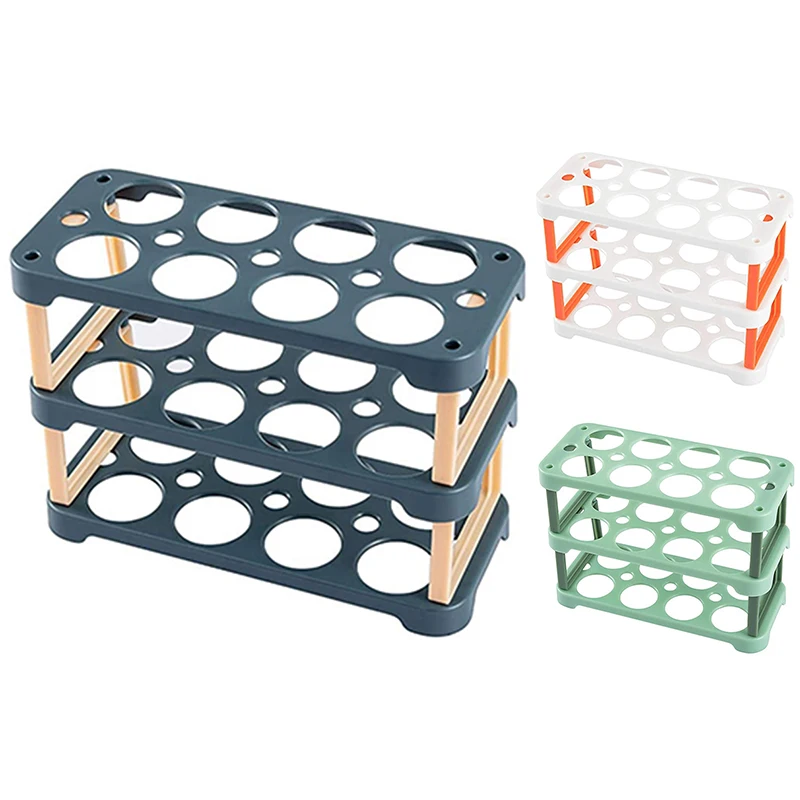 24 яйцо держатель для холодильника Пластик органайзер контейнер яиц двери