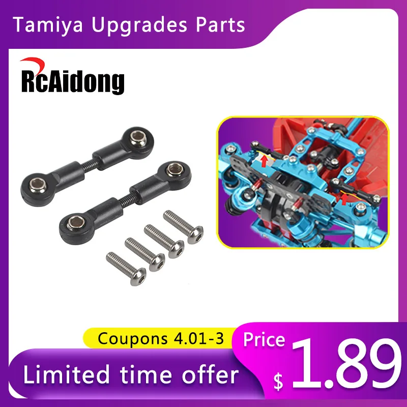 

TT-02 Steering Linkage for 1/10 Tamiya TT02 51528 Parts 1/10 RC Drift Car Upgrades Accessories