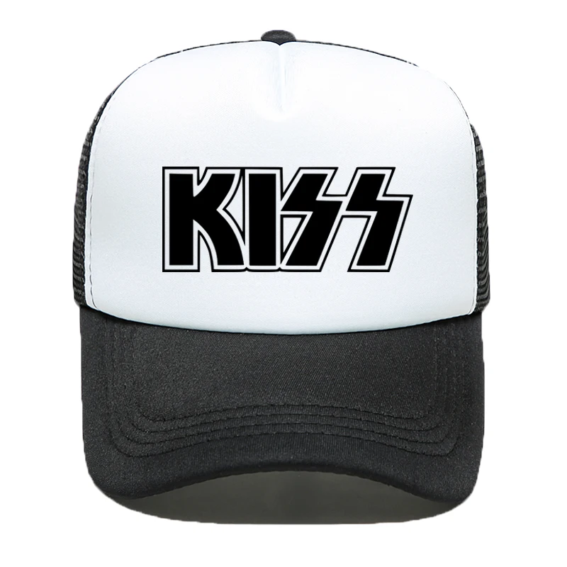 Горячая Kiss Band кепки для мужчин и женщин Рок прохладное лето бейсбольные рок