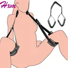 Веревка для бондажа, эротические игры для взрослых, наручники и воротник на лодыжку, секс-игрушки для женщин и пар, интимный продукт с открытыми ногами