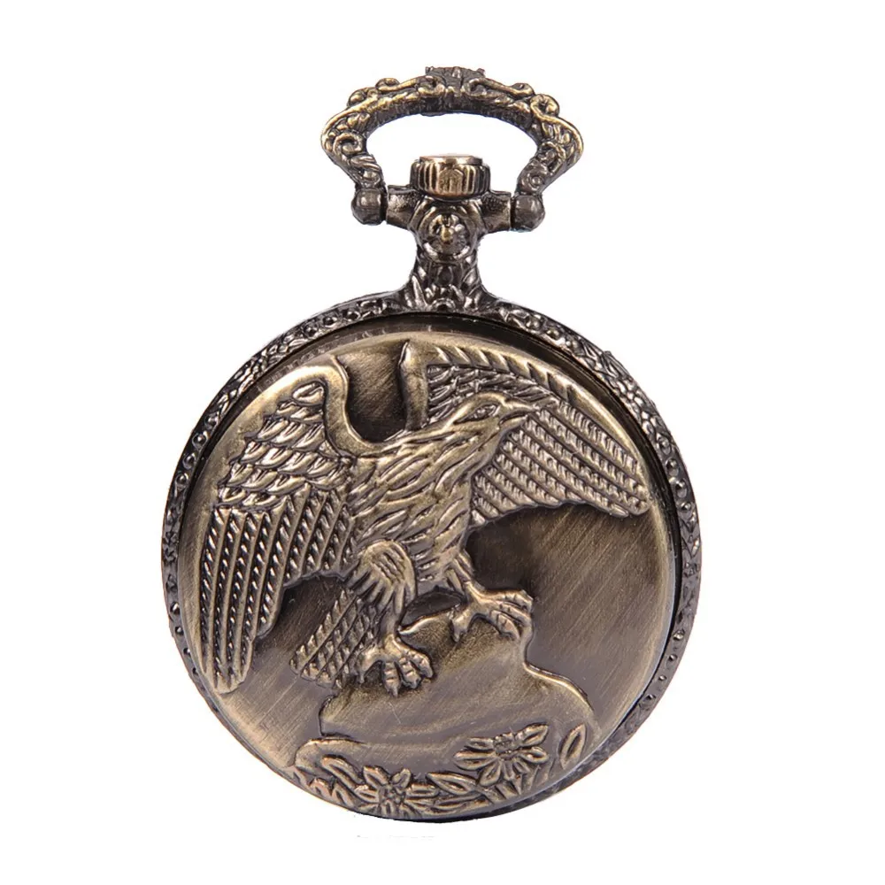 Металлический курильщик карманные часы с изображением животных дымовая машина