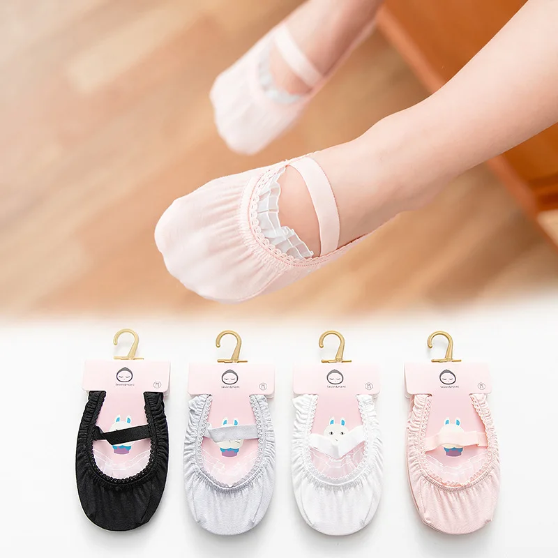

Children's socks summer thin section girls lace invisible socks shallow mouth princess 3-5 years old baby socks