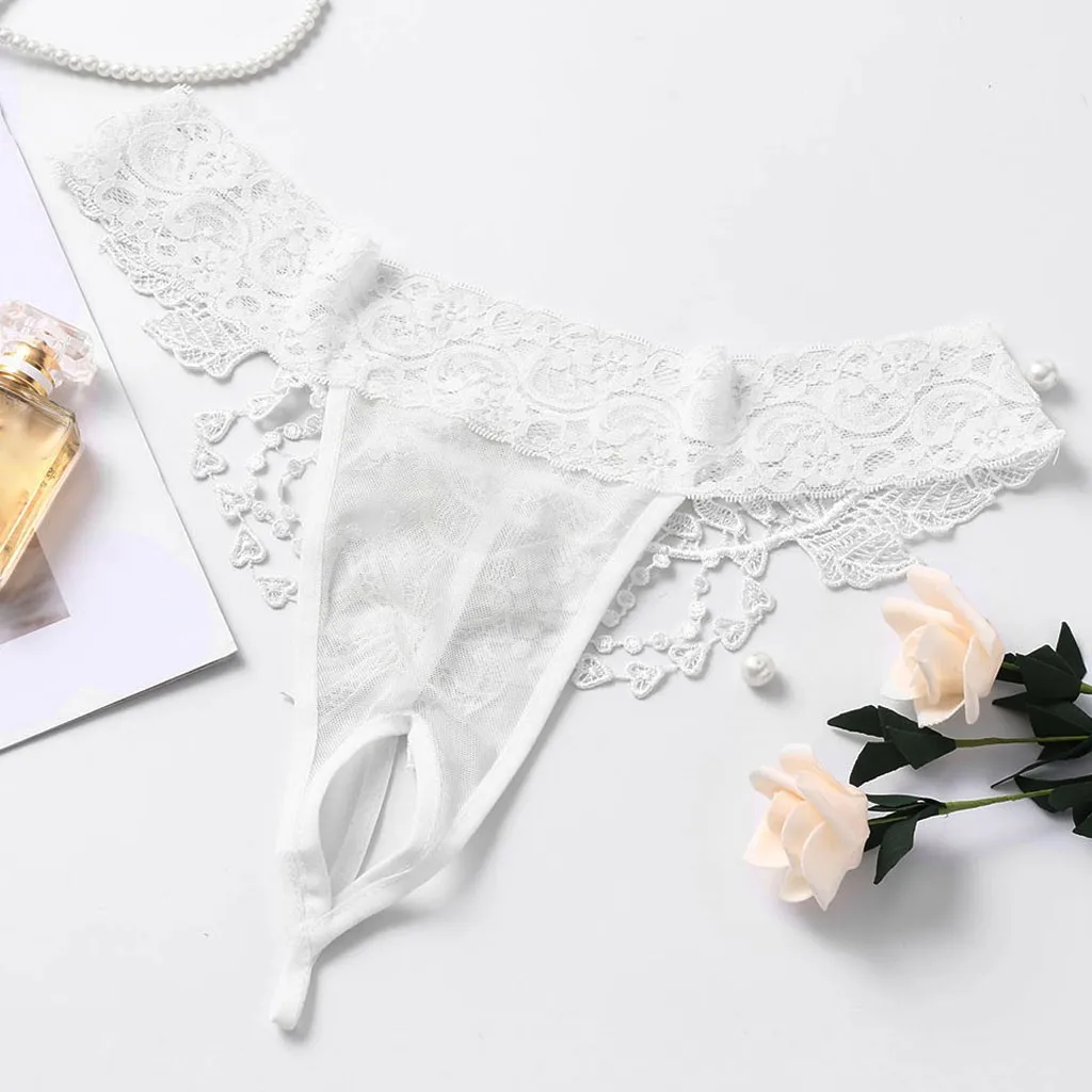 

S-3XL Porno Sexy Women Panties Sexy Bowknot Lace Female Underwear Intimates Temptation Erotic Lingerie See Through Thongs Hot