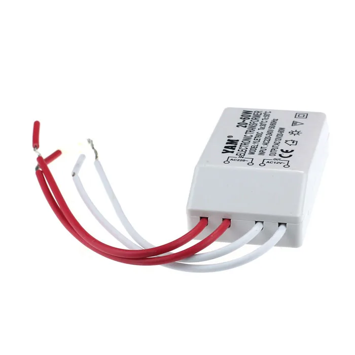 

In Stock! 220v To 12v Electronic Transformer Ac 220v To 12v 20-60w Halogen Light Led Driver Power Supply Transformer