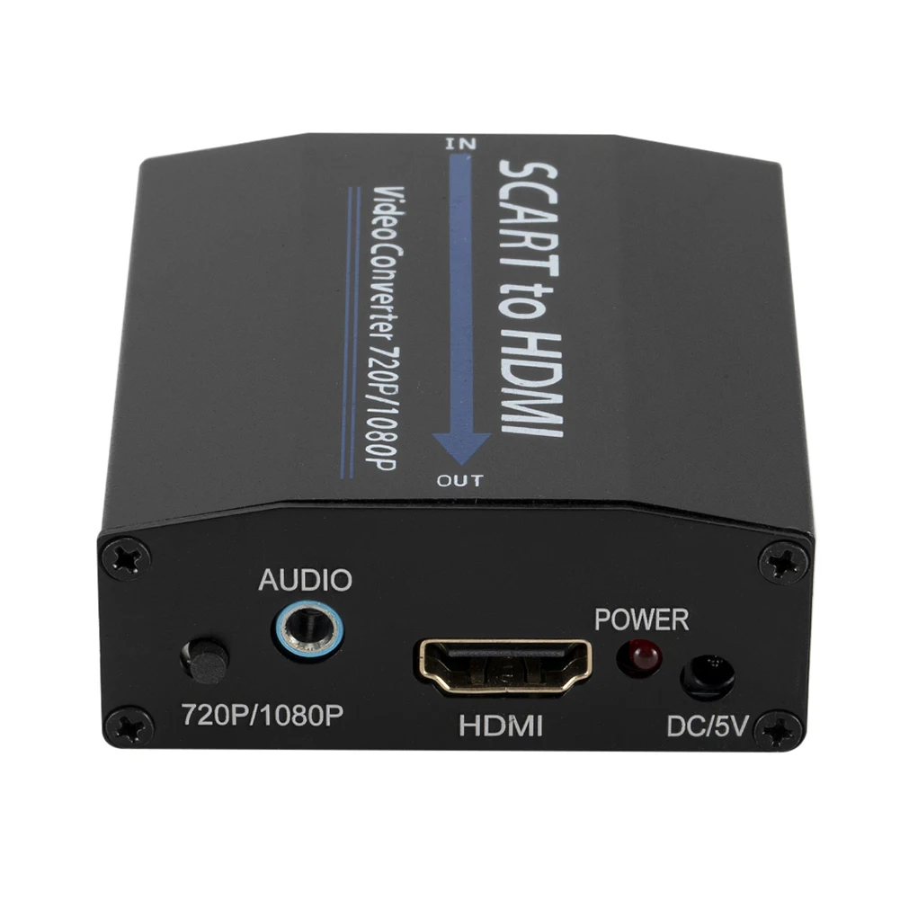 Конвертер SCART в HDMI аудио и видео адаптер 1080P для HD TV DVD плеера Sky Box STB мужской