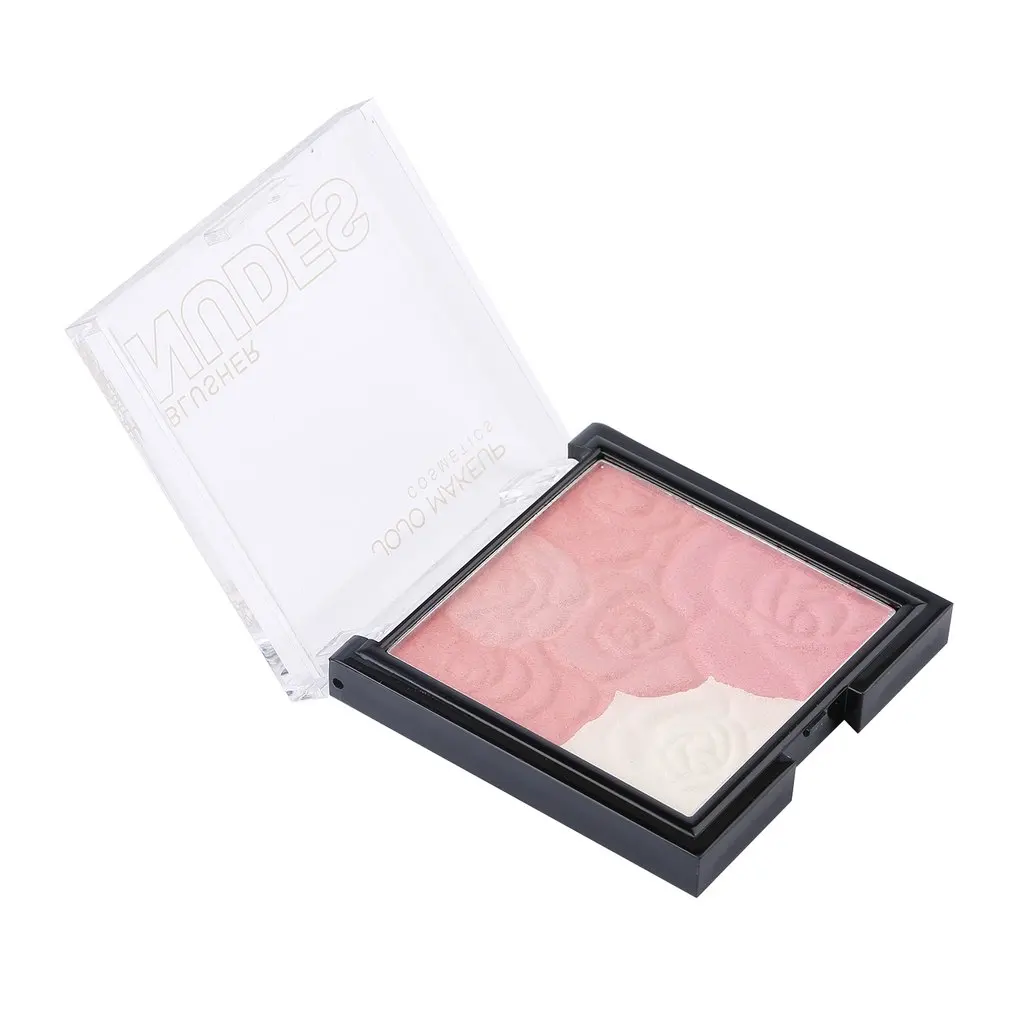 Мульти цветные румяна макияж Косметические натуральные Девушки Женщины Палетка