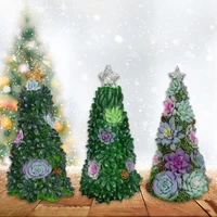 table top artificial christmas tree 315 x 315 x 787in resin christmas table tree desktop mini christmas tree ornaments fake chri