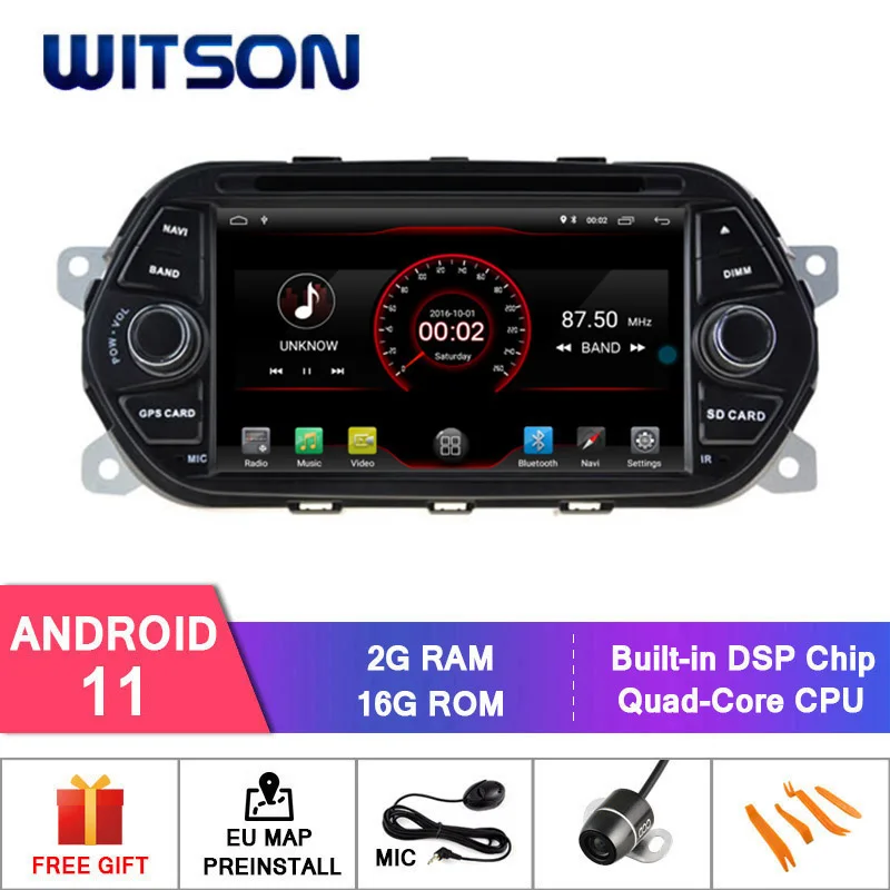 DE В наличии! WITSON Android 10 автомобильный DVD GPS для FIAT TIPO EGEA 2015-2017 Автомобильный